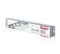 Rayen - Foldable Drawer Organiser Containing 6 Clothes Organiser Boxes in Different Sizes. 2 Boxes 14 x 10 cm, 2 Boxes 14 x 28 x 10 and 2 Boxes 28 x 28 x 10. Light Grey, 2017.11