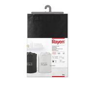 Rayen | Laundry Baskets | Waterproof and Heavy Duty | With Handles | 70 L Capacity | Black and White | Pack of 2 | Dimensions: 55 x 40 cm