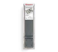 Rayen Medidas 6178 Drawer Inserts 3 Pieces Transparent and Silicone Dark Grey 8.2 x 8, 24, 1 and 32.7 x 8.2 x 5 cm