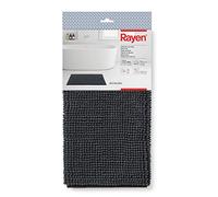 Rayen Bath Mat | Non-Slip Base | 100% microfibers | Ultra-Soft Miltifunctional | 31.5" x 19.7" | Dark Grey