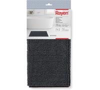 Rayen Bath Mat | Non-Slip Base | 100% microfibers | Ultra-Soft Miltifunctional | 31.5" x 19.7" | Dark Grey