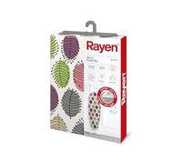 Rayen | Universal ironing board cover | Easy to install with EasyClip system | 2 layers: Foam and 100% printed cotton fabric | Basic range of Rayen | Measures: 130x47 cm