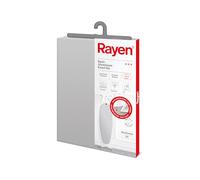 Rayen | Universal Ironing Board Cover | EasyClip Fit Ironing Cover | 2 layers: 100% Cotton Foam and Fabric | Aluminum Quality | Basic Range | Size: 115 x 38 cm | Grey
