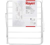 Rayen | Vertical clothesline | Easy to fold | 14 m laying area | With leg locking system | With non-slip stops | 61 x 138 x 44.5 cm