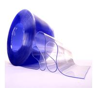 Rayflex Group - PVC Strip Roll Clear PVC 300mm Wide x 2mm Thick x 50m Long Standard Grade For Ambient Temperature Applications +50°c to -15°c. Curtain Roll For Door. Fantastic For Energy Saving