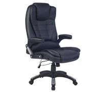 RayGar Luxury Reclining Office Chair Computer Desk Chair in Faux Leather in Black | Size: 1 Pack RayGar Black 1 Pack