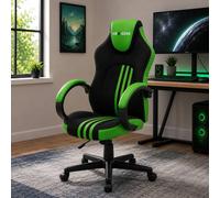 RayGar RG-EDGE Gaming Office Chair High Back, Armrests & Adjustable Height in Green | Size: 1 Pack RayGar Green 1 Pack