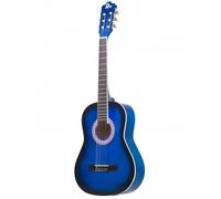 Rio Acoustic Guitar 3/4 Size 36" Beginner Pack - Blue, Blue