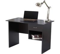 RayGar Wexford Desk with Drawer & Open Storage Space in Black | Size: 1 Pack RayGar Black 1 Pack