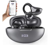RAYGARD AI Translation Earbuds Real Time, 2026 Upgrade 154 Language 5 in 1 Translator Headphones with APP, 80H Playtime Bluetooth 6.1 Wireless Ear Buds for Travel Business Meeting Learning, Black