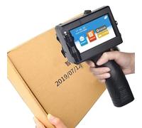 RayGenius 4.3-Inch Touchscreen Handheld Inkjet Printer Portable Handheld Inkjet Printer with Solvent Cartridges Handheld Inkjet Printer for Logo Graphics.