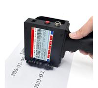 RayGenius Handheld Inkjet Printer with 4.3" Hd Led Portable Printer for Numbering On Cardboard Boxes, Wood, Fabric, Stone, Logos, Dates, Codes and Text.
