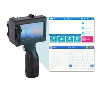 RayGenius Handheld Inkjet Printers Portable Handheld Printers For Logo Image Creation Handheld Inkjet Encoder Date Qr Code Barcode.