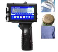 RayGenius Portable Handheld Inkjet Printer 1-inch Handheld Printer 4.3-inch LED Screen Quick-dry Cartridge Handheld Printer for QR Code Date Barcodes.