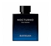 Rayhaan Nocturno Eau De Parfum Men's Perfume 100ml Spray Bergamot Fragrance