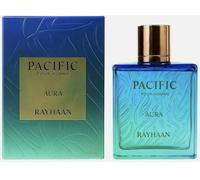 Rayhaan Pacific Aura Eau de Parfum 100ml- Fresh Citrus & Floral EDP for Men, Bergamot & Amber ORIGINAL SEALED
