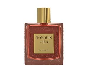 RAYHAAN Tonquin Giza Eau de Parfum, Fragrance, Gold Cap, Textured Glass Bottle- 100ml