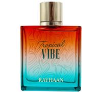 Rayhaan Tropical Vibe - Fruity, Floral, Fresh, Woody - Eau de Parfum Spray Long-Lasting Fragrance for Everyone, 3.4 Ounce / 100 ml