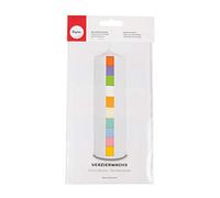 Rayher 10 Wax Sheets for Candle Making and Crafting, Wax Embellishments for Candles, assorted colours, 10x5cm, 31495000