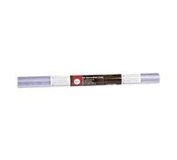 Rayher 23009000 Frosted Film for Crafts with 3D Star-Effect, Non-adhesive Craft Plastic Sheet for Glass, Frames and Boxes, Roll 100 x 33 cm