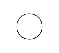 Rayher 2505001 Metal Rings, Coated, 10cm ø, Black