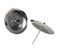 Rayher 2515222 Advent Wreath Candle Holder, 8 cm, SB-Btl. 4pcs-silver