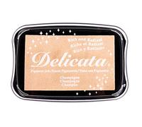 Rayher 29187617 Delicata Metallic Stamp pad, Cashmere Gold, 9.9x6.8x1.9cm, Size L