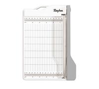 Rayher 29209000 Guillotine Paper Cutter, Portable Paper Tri mmer for Cardmaking, Scrapbooking and Papercrafts, 21.6 cm