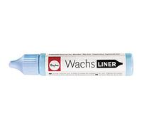 Rayher 31500358 Wax Liner Bottle 30 ml, babyblau
