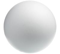 Rayher 3306300 Large, Fillable Polystyrene Craft Ball for Decorating, Two-Part Ball, Hollow Styrofoam Sphere, Diameter 40 cm, white