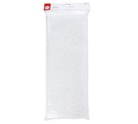 Rayher 3316400 Small Polystyrene Beads Filling for Cushions and Toys, Beanbag Filling balls, White, 3 mm, 50 g