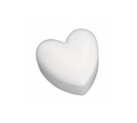 RAYHER 3322400 Styrofoam Box, 2 Parts, Heart, 15 cm