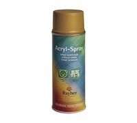 Rayher 34145620 Acrylic Spray Paint for Crafts and Spray Painting Art, Multi-Surface Paint Colour, Eco-Friendly, Gold, 200 ml