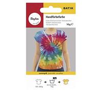 Rayher 35019161 Permanent Fabric Hand Dye, Tie-Dye Colour, 10g, Sunny Yellow
