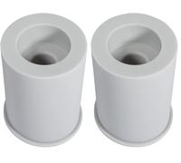 Rayher 3in1 Candle Holder Silicone Mould for Casting, DIY Candle Holder Casting Mould, Grey, Diameter 52cm, 36124000 (Pack of 2)