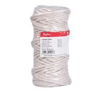 RAYHER Thread of jute, 6-fold, 6 mm, spool 35 m, white, miscellaneous, 0.9 x 0.9 x 0.94 cm
