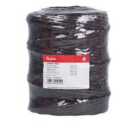 RAYHER 6-Fold Thread of Jute Spool, Dark Brown, 1.6 x 1.35 x 1.35 cm
