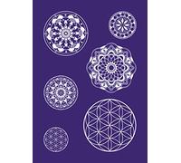 Rayher Stencil Mandala A4, Multi-Colour