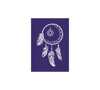 Rayher 45093000, Adhesive Silkscreen, Reusable Silk Screen Stencil, Dream On Design, 148x210mm