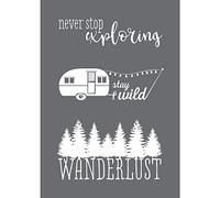 Rayher 45103000 Adhesive Mask Stencil for Crafts and Painting, Reusable Silk Screen Template, Craft Squeegee Included, 14.8x21cm