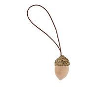 Rayher 46292000 Deco-Acorn with Hanger Nature, Natural, 2 x 3.5 cm