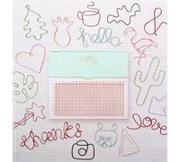 Rayher 50114000 Happy Jig-Wire-Bending Plug-in Board, 100-part, tab-Blister 1Set