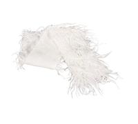 Rayher 55800102 Long-haired plush, white