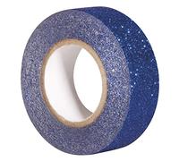 Rayher 59925376 Glitter Tape 15 mm Roll 5 m Royal Blue