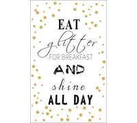Rayher 60958000 Decorative peel-off motif "Glitter", black/gold