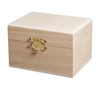 Rayher 62685000 Wooden Box 9 x 7 x 6 cm FSC Mix Credit