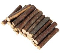 Rayher 65224000 Bundle of 20 Wooden Sticks with Bark for DIY Crafts, Natural Branches for Floristry, Wreath Making and Home Décor, 4-6cm, 20 Pieces