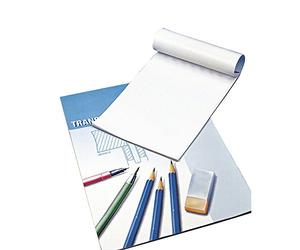 Rayher 8147900 Tracing Paper Pad DIN A3, 25 Transparent Paper Sheets for Drawing, Sewing and Woodworking, 80gms