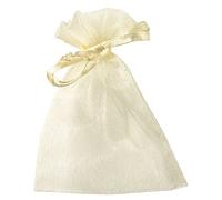 RAYHER - 8700096 Organza Bags 7.5 x 10 cm Pack of 6 Cream