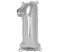 Rayher 87033606 Number 1 Foil Balloon